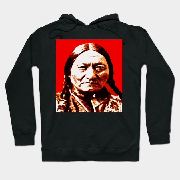 sitting bull Hoodie by oryan80